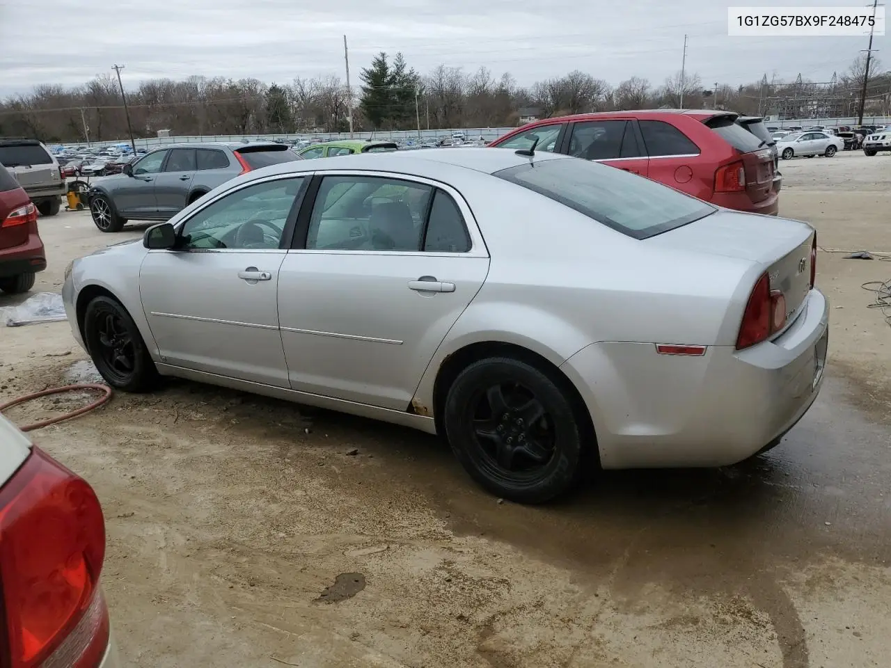2009 Chevrolet Malibu Ls VIN: 1G1ZG57BX9F248475 Lot: 46108345