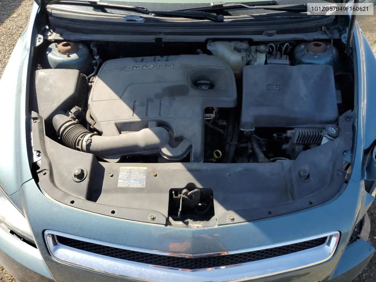 2009 Chevrolet Malibu Ls VIN: 1G1ZG57B49F160621 Lot: 54088655