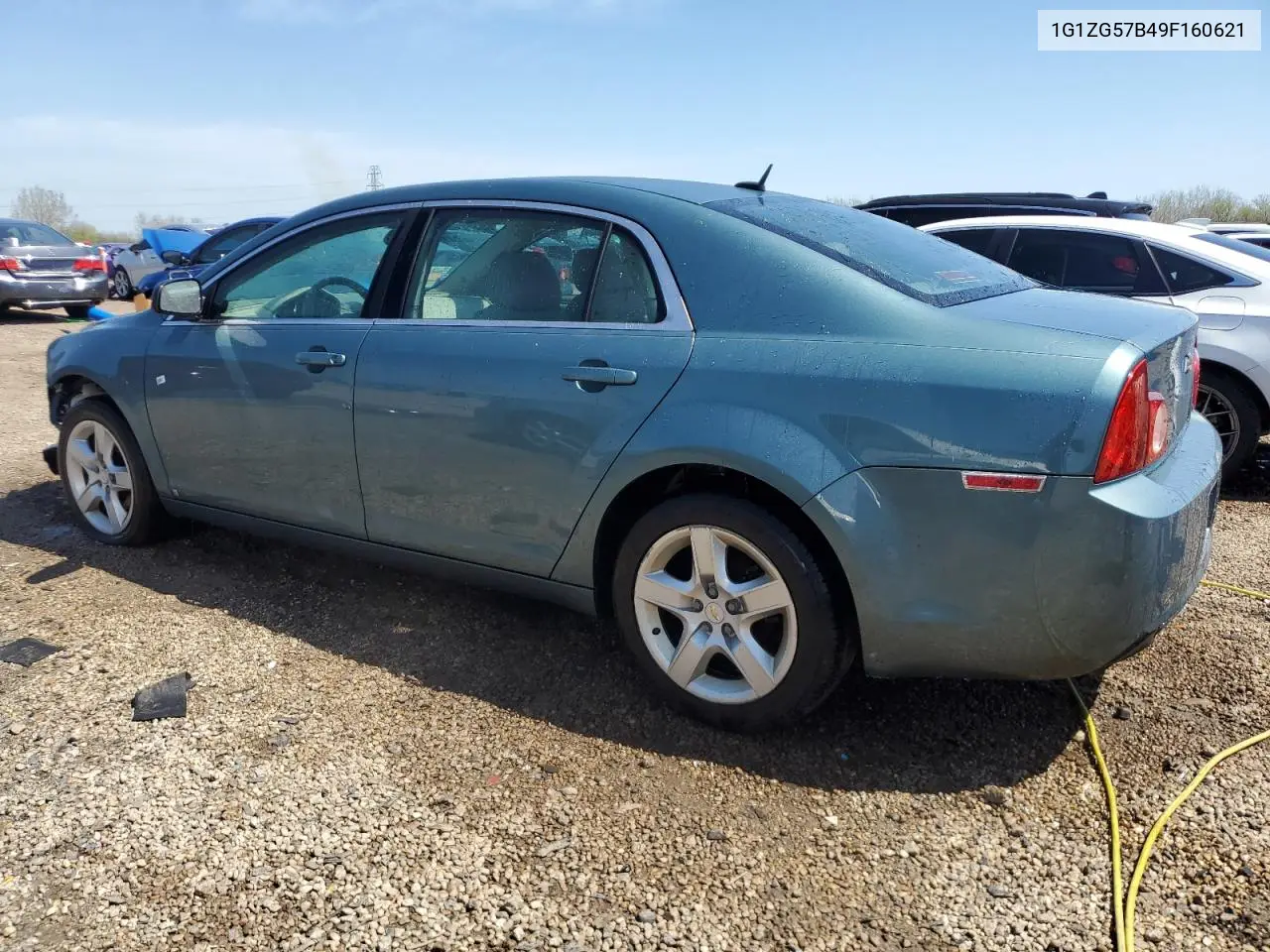 2009 Chevrolet Malibu Ls VIN: 1G1ZG57B49F160621 Lot: 54088655