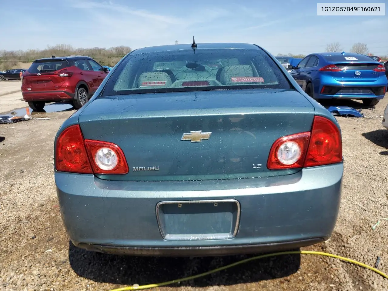 2009 Chevrolet Malibu Ls VIN: 1G1ZG57B49F160621 Lot: 54088655