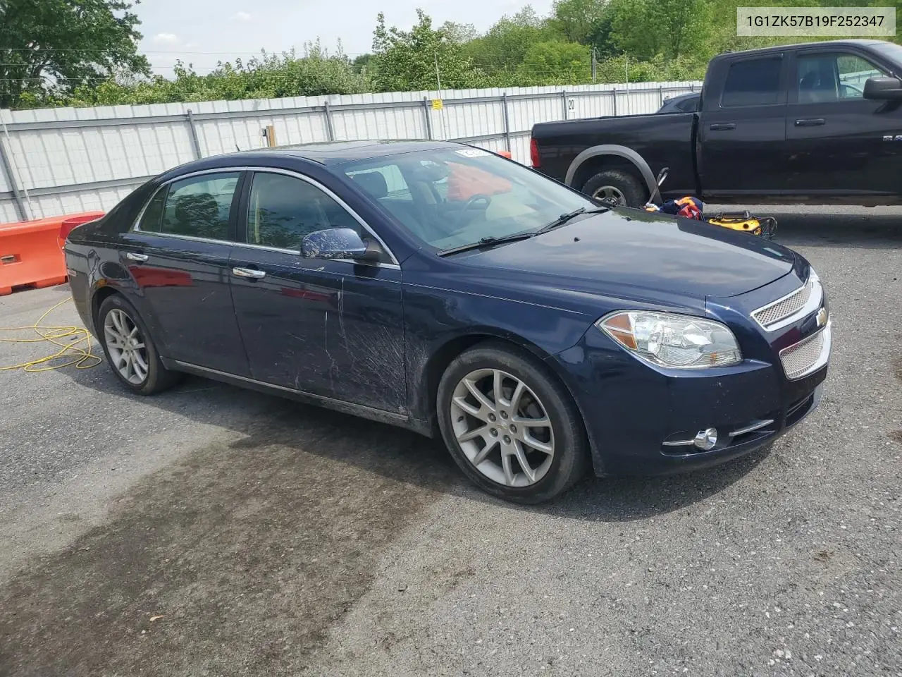 2009 Chevrolet Malibu Ltz VIN: 1G1ZK57B19F252347 Lot: 56126395