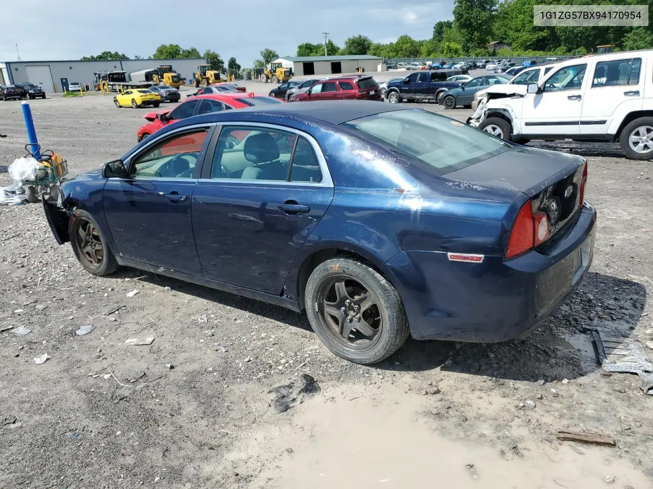 2009 Chevrolet Malibu Ls VIN: 1G1ZG57BX94170954 Lot: 56563385