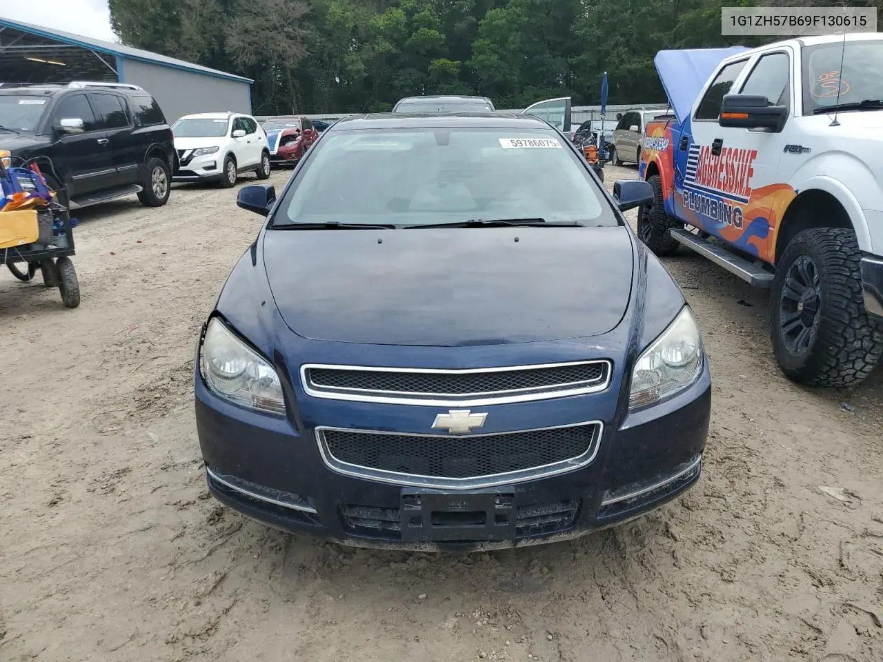 2009 Chevrolet Malibu 1Lt VIN: 1G1ZH57B69F130615 Lot: 59786075