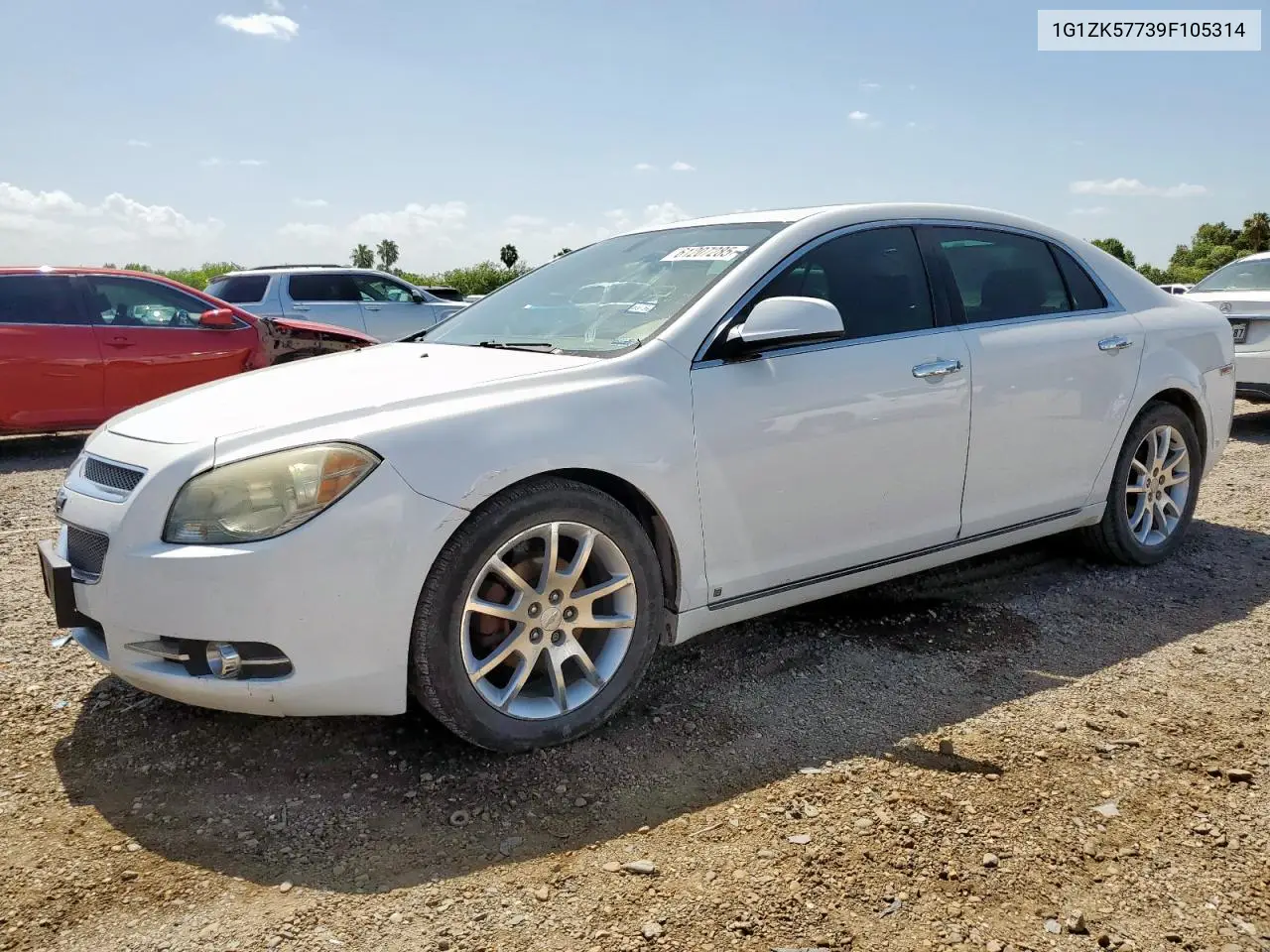 2009 Chevrolet Malibu Ltz VIN: 1G1ZK57739F105314 Lot: 61207285
