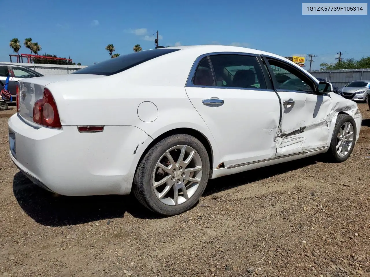 2009 Chevrolet Malibu Ltz VIN: 1G1ZK57739F105314 Lot: 61207285