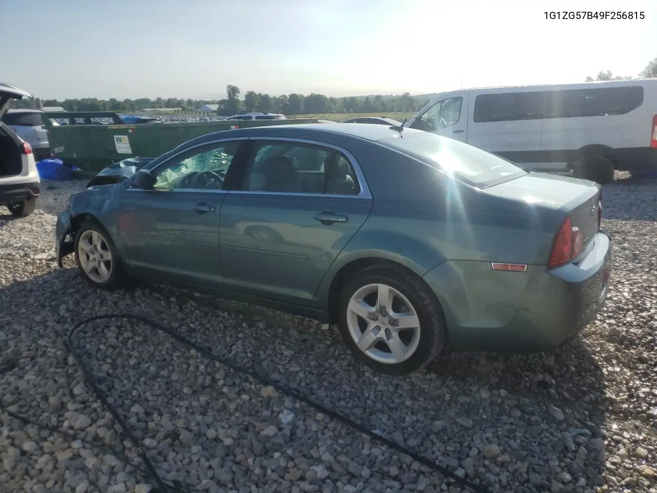 2009 Chevrolet Malibu Ls VIN: 1G1ZG57B49F256815 Lot: 62000035