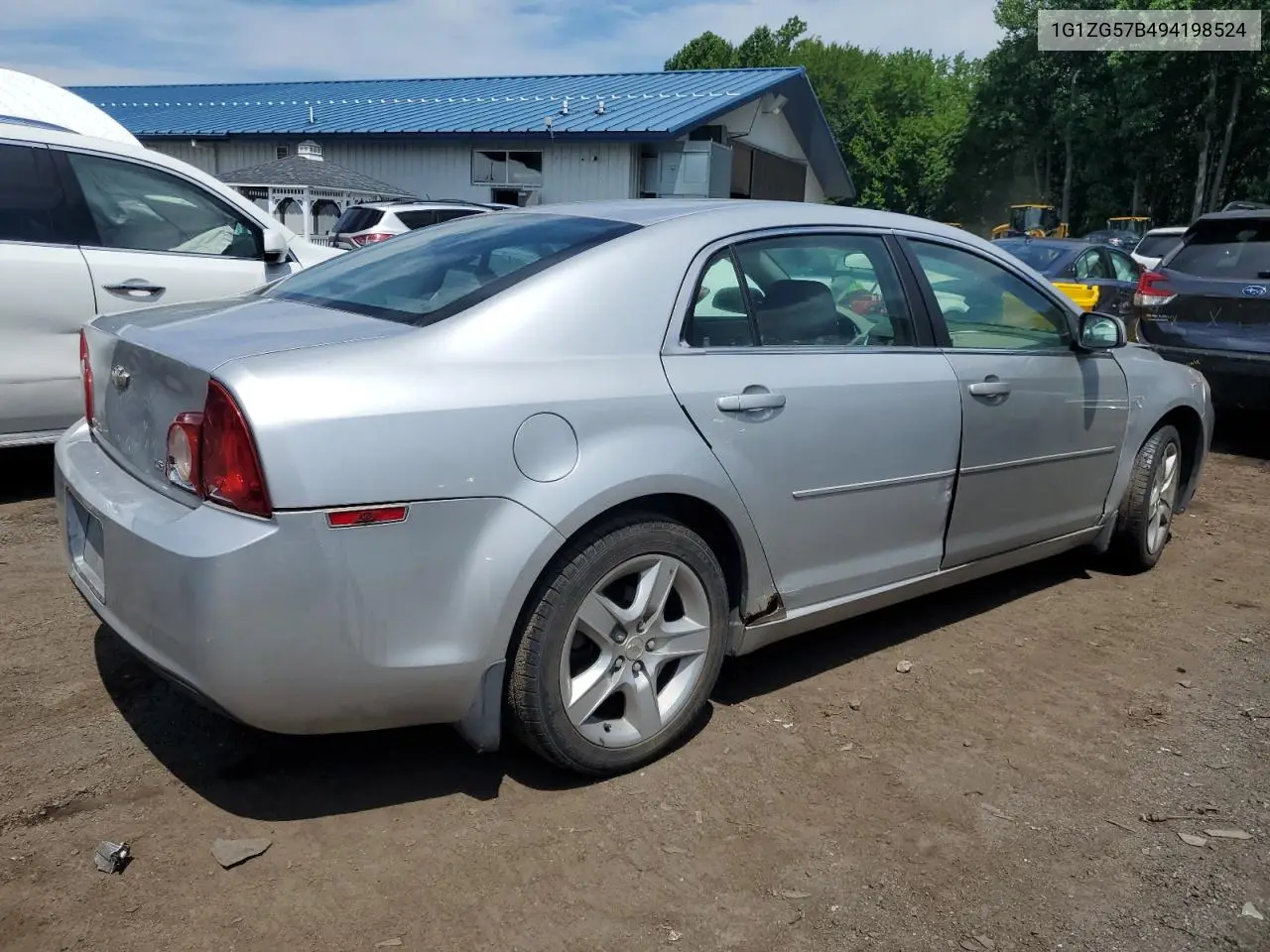 2009 Chevrolet Malibu Ls VIN: 1G1ZG57B494198524 Lot: 62018455
