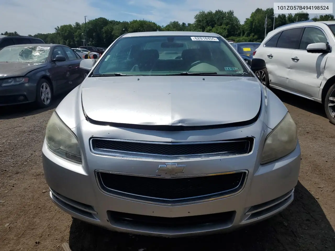 2009 Chevrolet Malibu Ls VIN: 1G1ZG57B494198524 Lot: 62018455