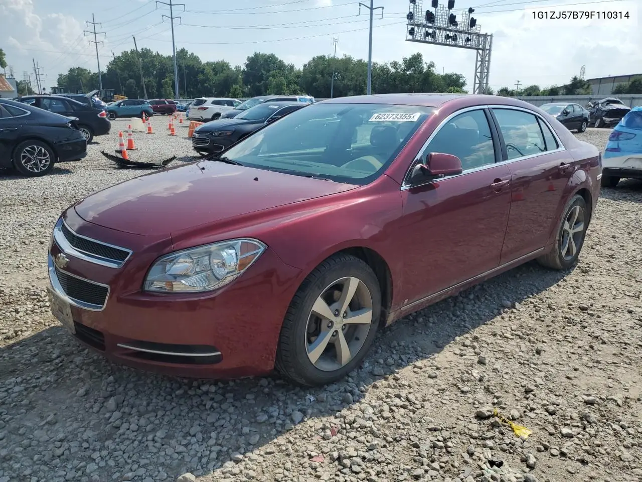 2009 Chevrolet Malibu 2Lt VIN: 1G1ZJ57B79F110314 Lot: 62373355