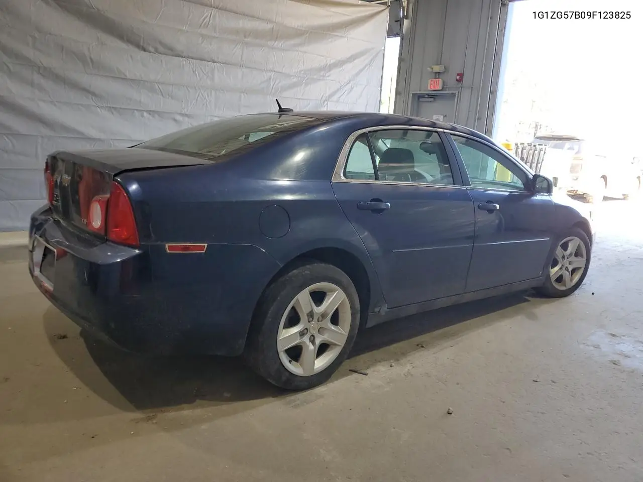 2009 Chevrolet Malibu Ls VIN: 1G1ZG57B09F123825 Lot: 62448775