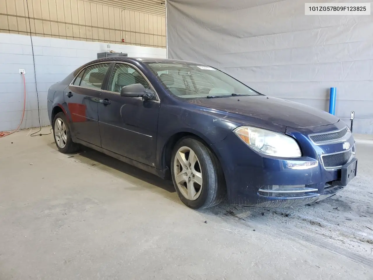 2009 Chevrolet Malibu Ls VIN: 1G1ZG57B09F123825 Lot: 62448775