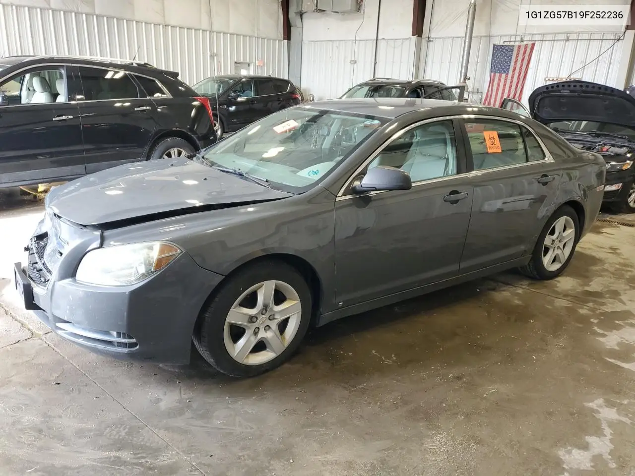 2009 Chevrolet Malibu Ls VIN: 1G1ZG57B19F252236 Lot: 62487425