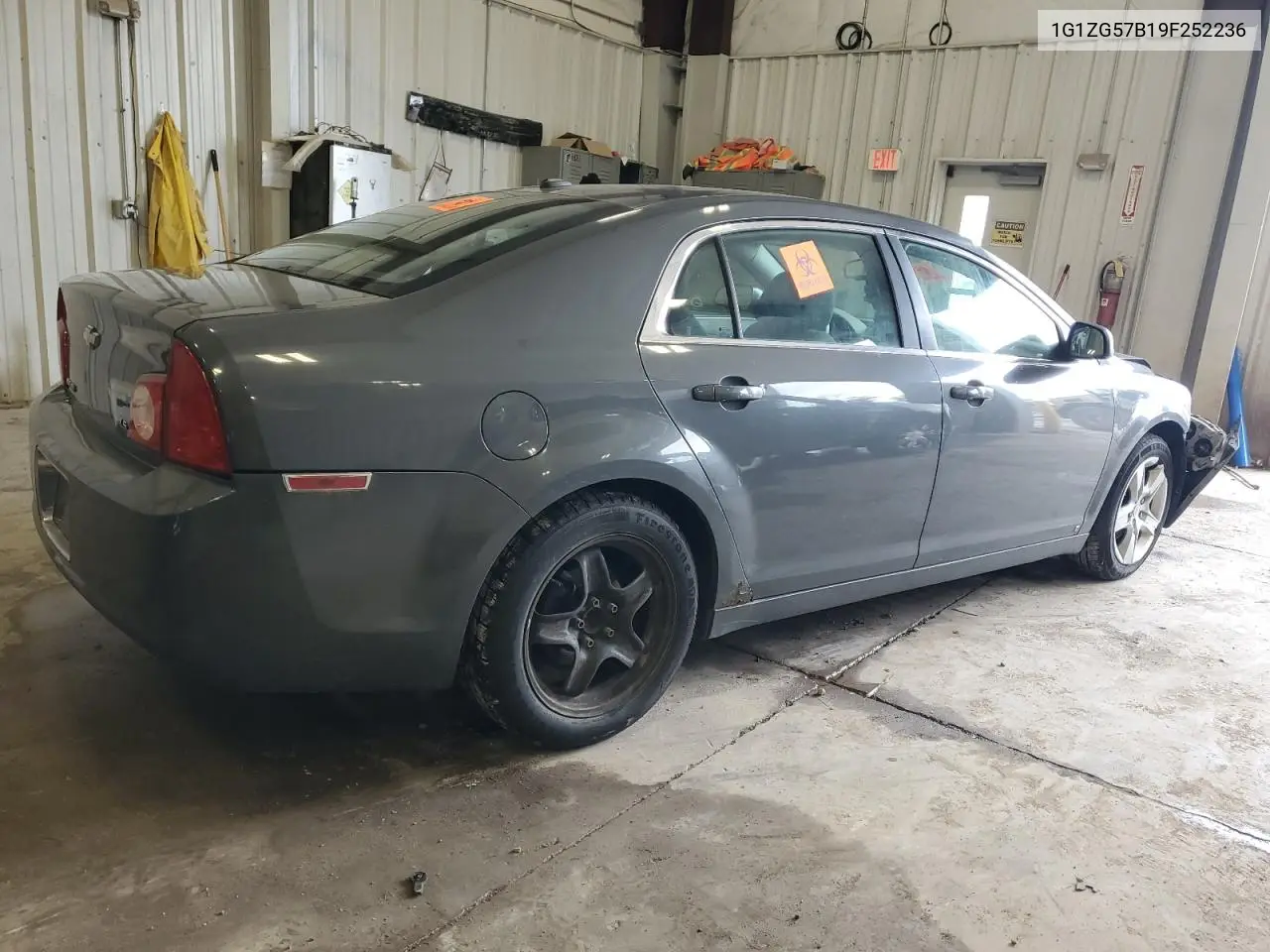 2009 Chevrolet Malibu Ls VIN: 1G1ZG57B19F252236 Lot: 62487425