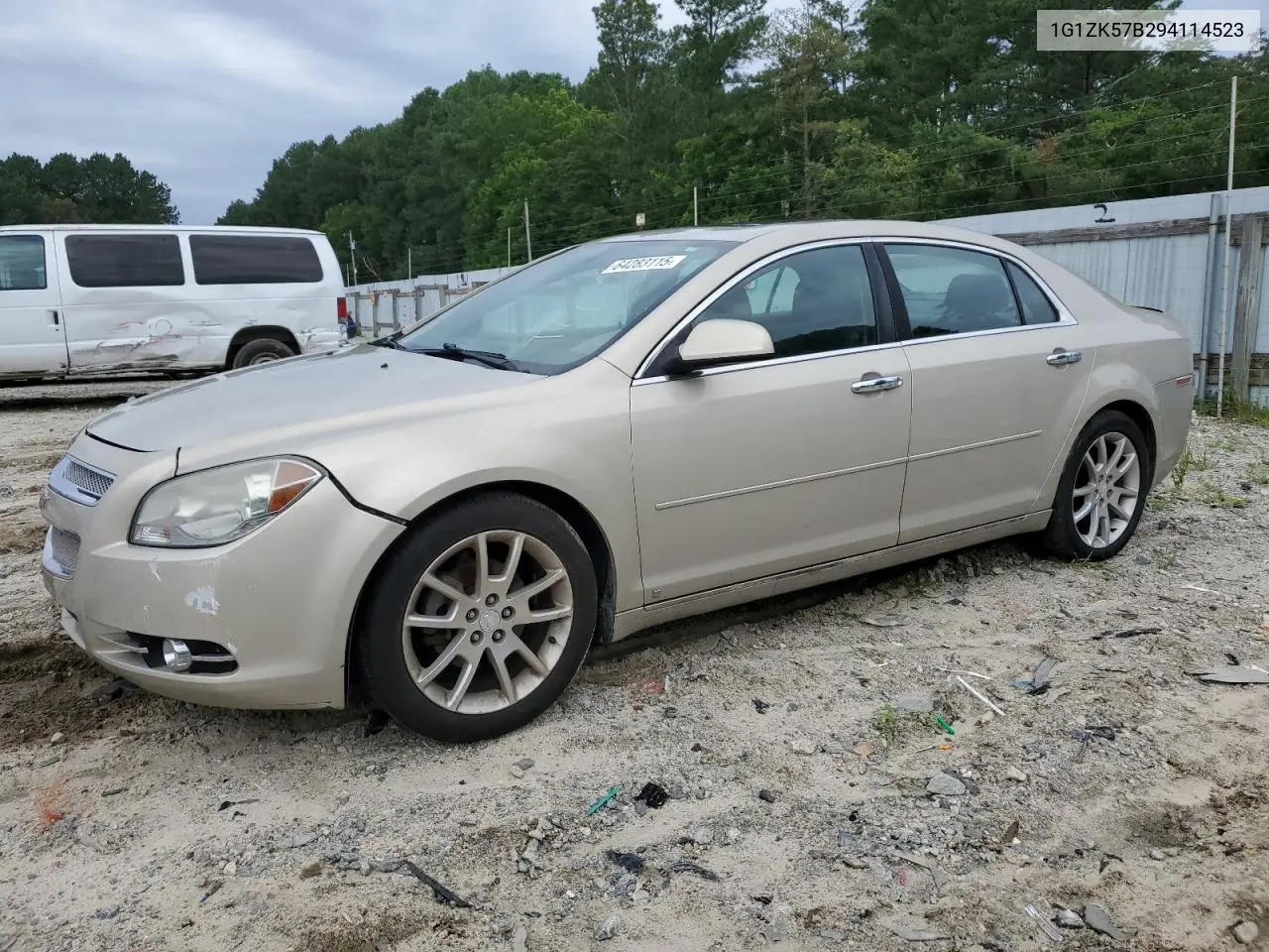 2009 Chevrolet Malibu Ltz VIN: 1G1ZK57B294114523 Lot: 64283115