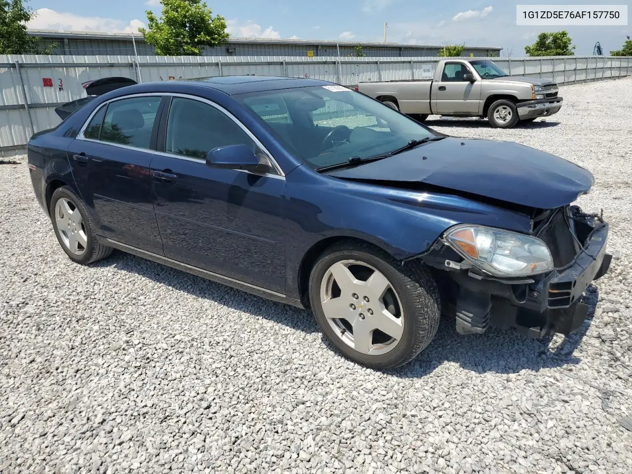 2010 Chevrolet Malibu 2Lt VIN: 1G1ZD5E76AF157750 Lot: 61180825