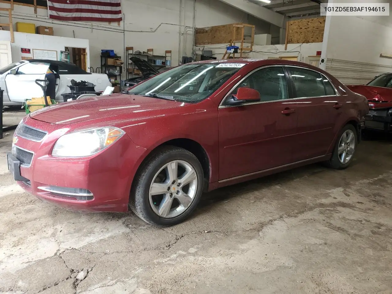 2010 Chevrolet Malibu 2Lt VIN: 1G1ZD5EB3AF194615 Lot: 62424255