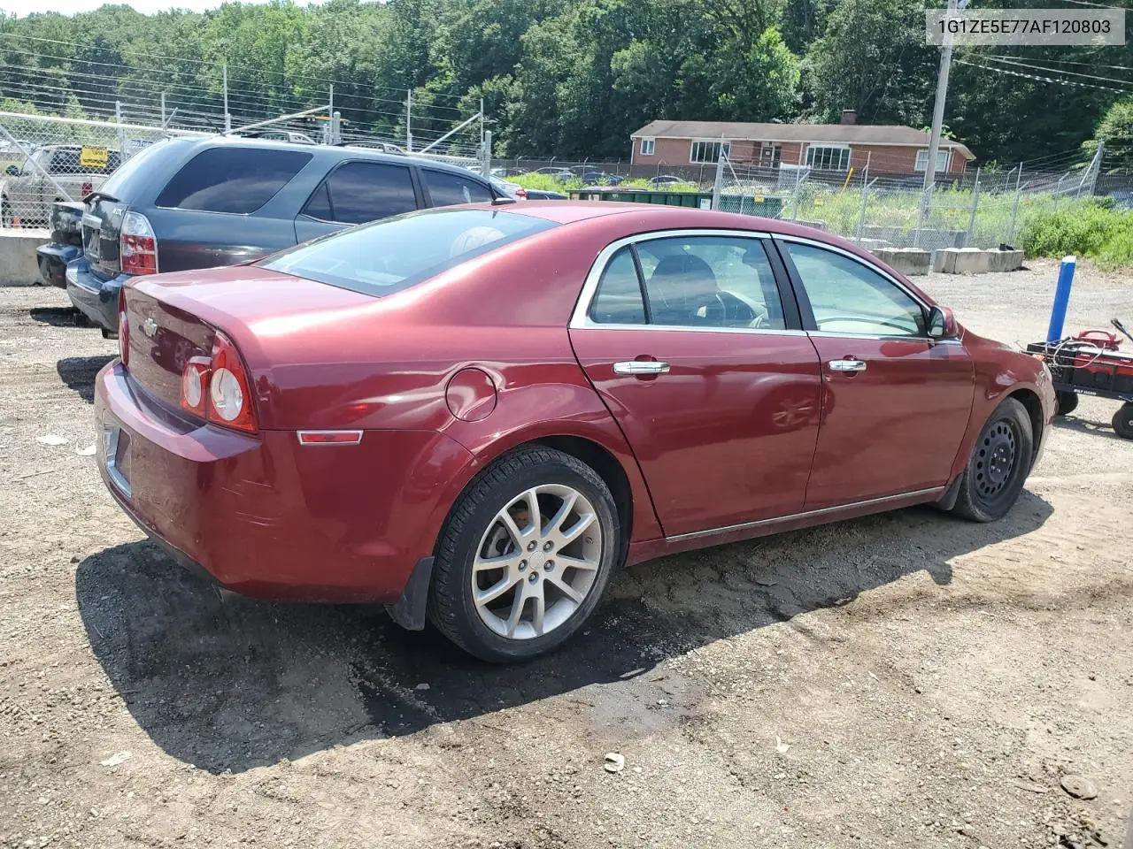 2010 Chevrolet Malibu Ltz VIN: 1G1ZE5E77AF120803 Lot: 62643235