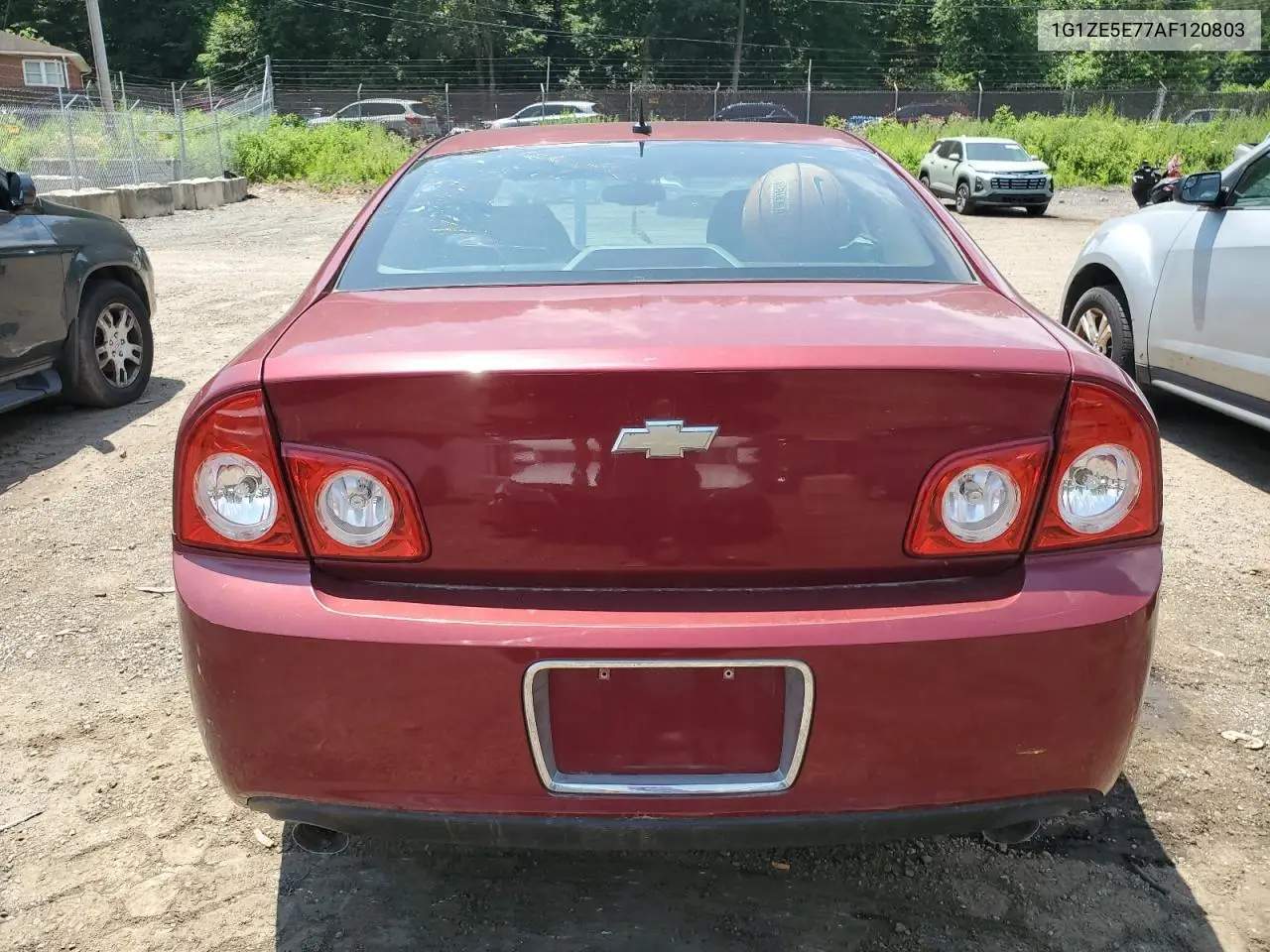 2010 Chevrolet Malibu Ltz VIN: 1G1ZE5E77AF120803 Lot: 62643235