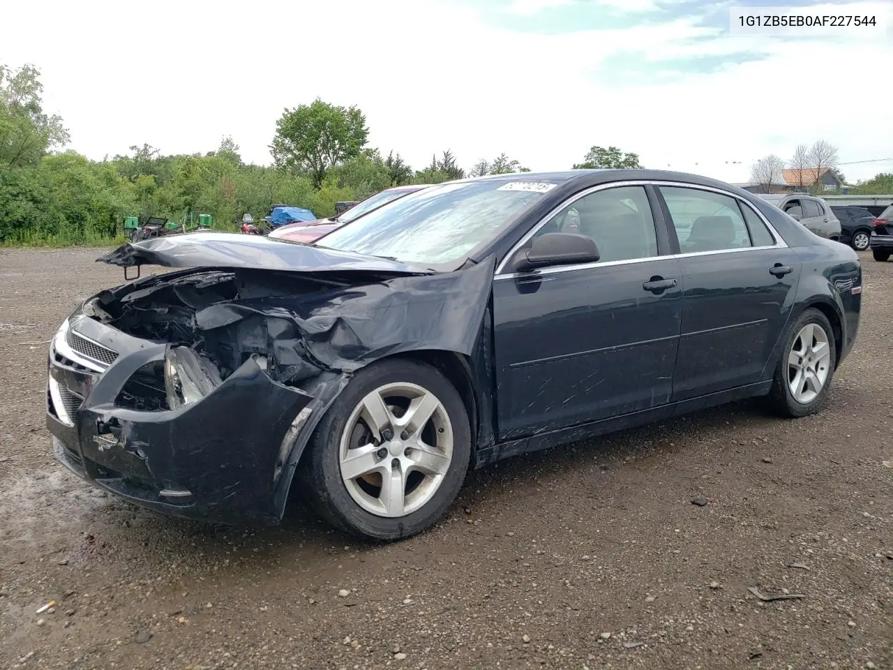 2010 Chevrolet Malibu Ls VIN: 1G1ZB5EB0AF227544 Lot: 62770215
