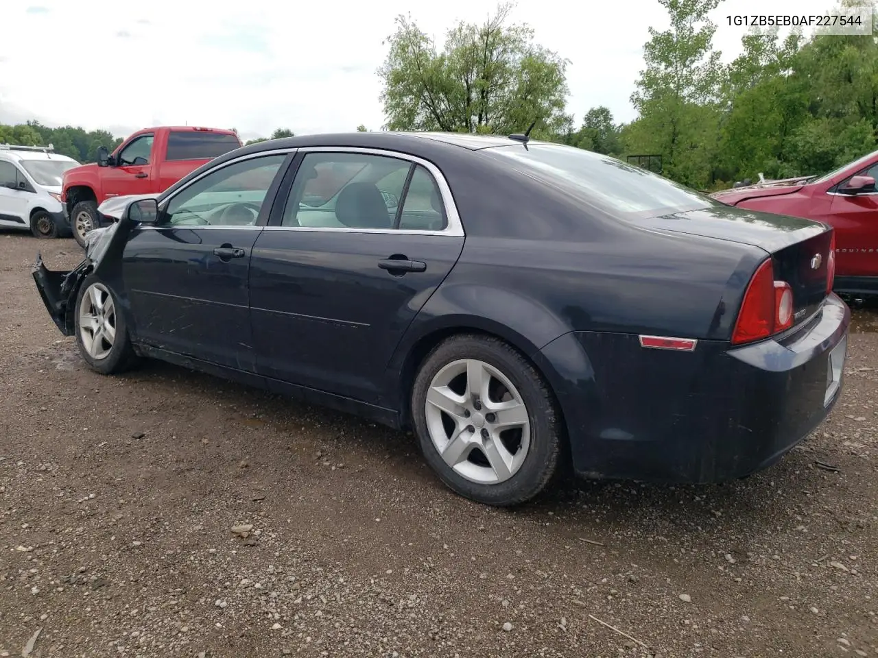 2010 Chevrolet Malibu Ls VIN: 1G1ZB5EB0AF227544 Lot: 62770215