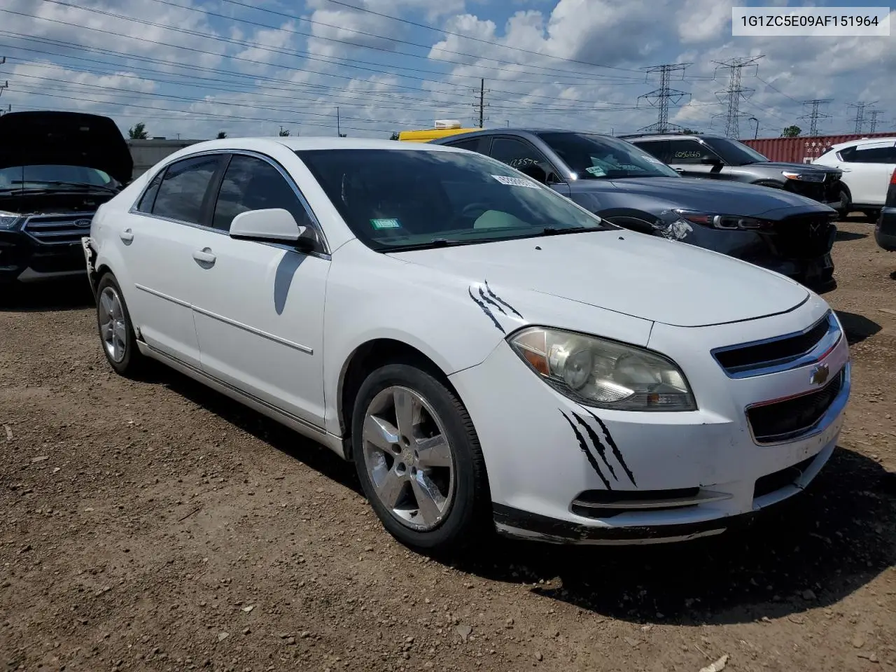 2010 Chevrolet Malibu 1Lt VIN: 1G1ZC5E09AF151964 Lot: 62869975