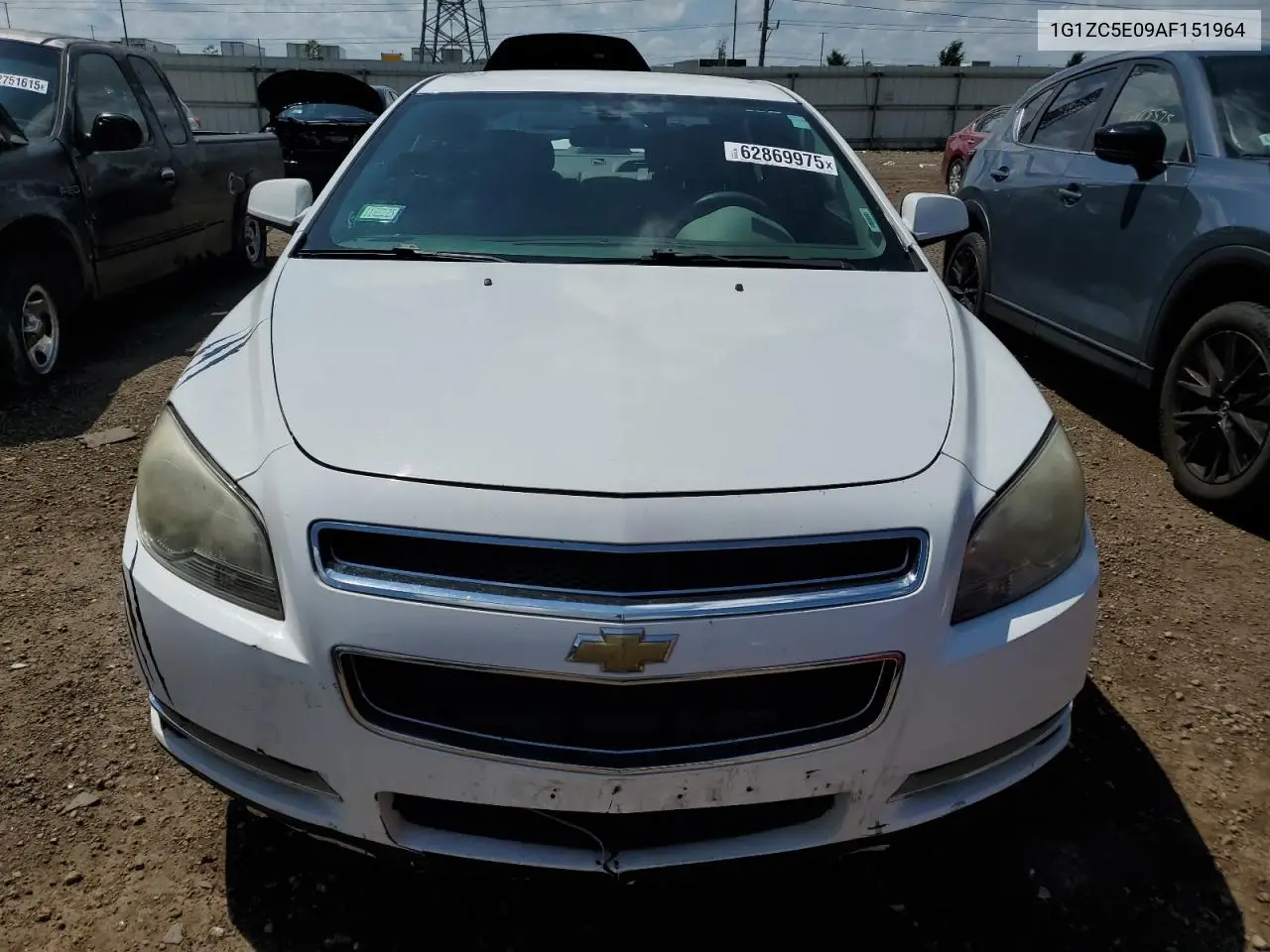 2010 Chevrolet Malibu 1Lt VIN: 1G1ZC5E09AF151964 Lot: 62869975