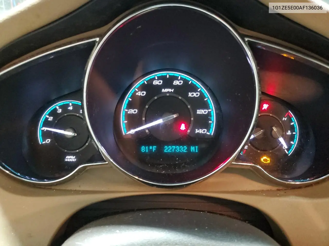 2010 Chevrolet Malibu Ltz VIN: 1G1ZE5E00AF136036 Lot: 65701985