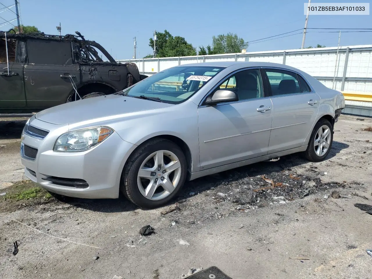 2010 Chevrolet Malibu Ls VIN: 1G1ZB5EB3AF101033 Lot: 65754315