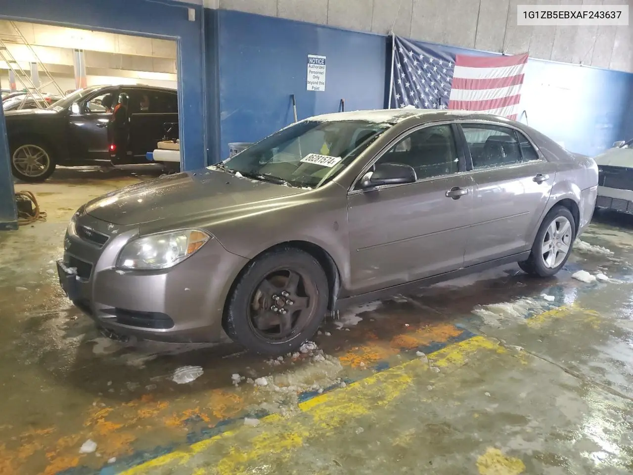 2010 Chevrolet Malibu Ls VIN: 1G1ZB5EBXAF243637 Lot: 86281574