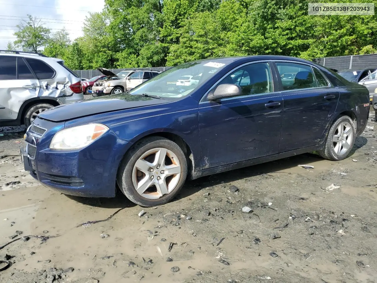 2011 Chevrolet Malibu Ls VIN: 1G1ZB5E13BF203943 Lot: 57109045