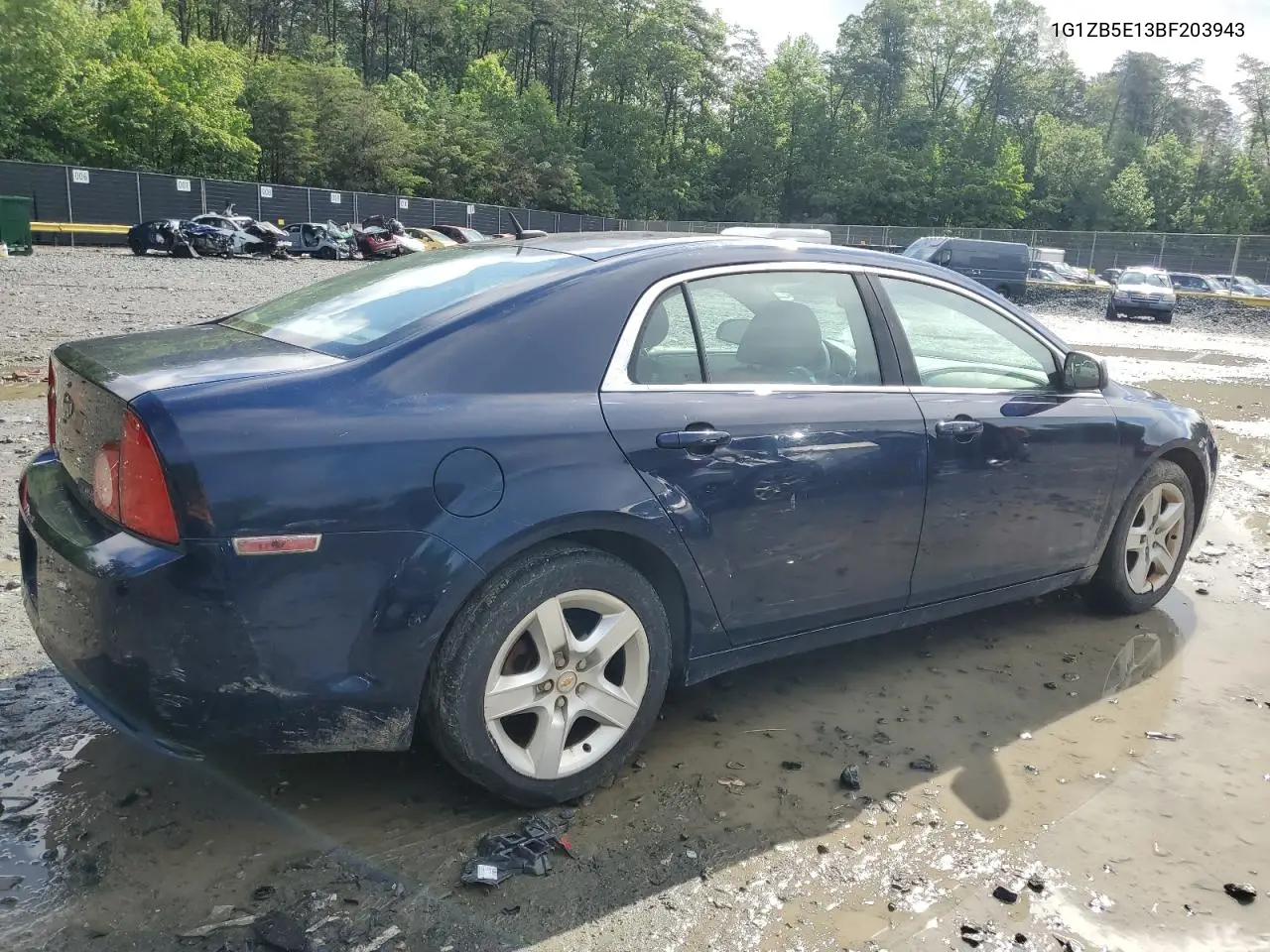 2011 Chevrolet Malibu Ls VIN: 1G1ZB5E13BF203943 Lot: 57109045