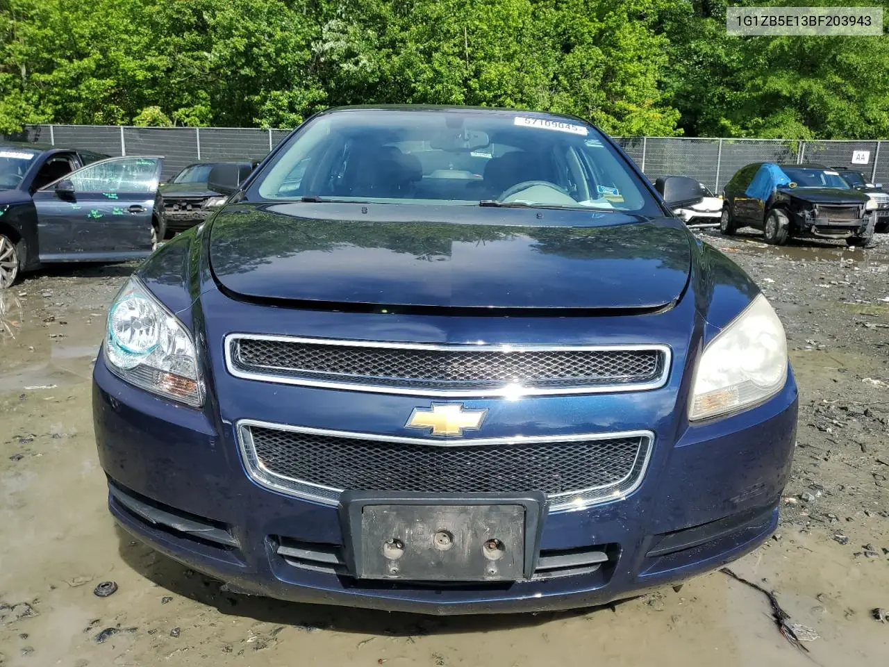 2011 Chevrolet Malibu Ls VIN: 1G1ZB5E13BF203943 Lot: 57109045