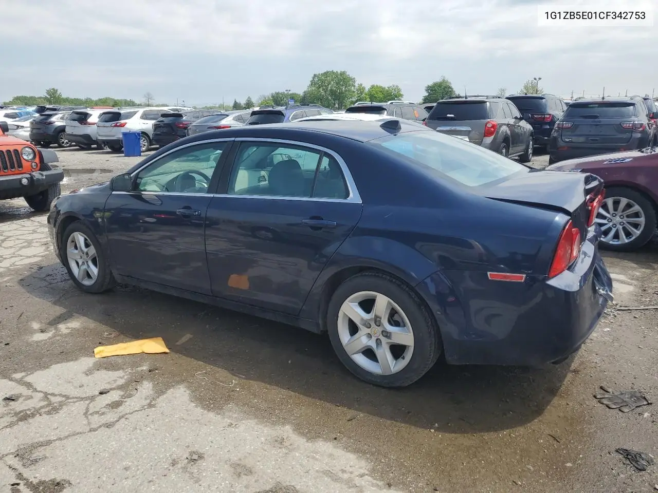 2012 Chevrolet Malibu Ls VIN: 1G1ZB5E01CF342753 Lot: 55760495