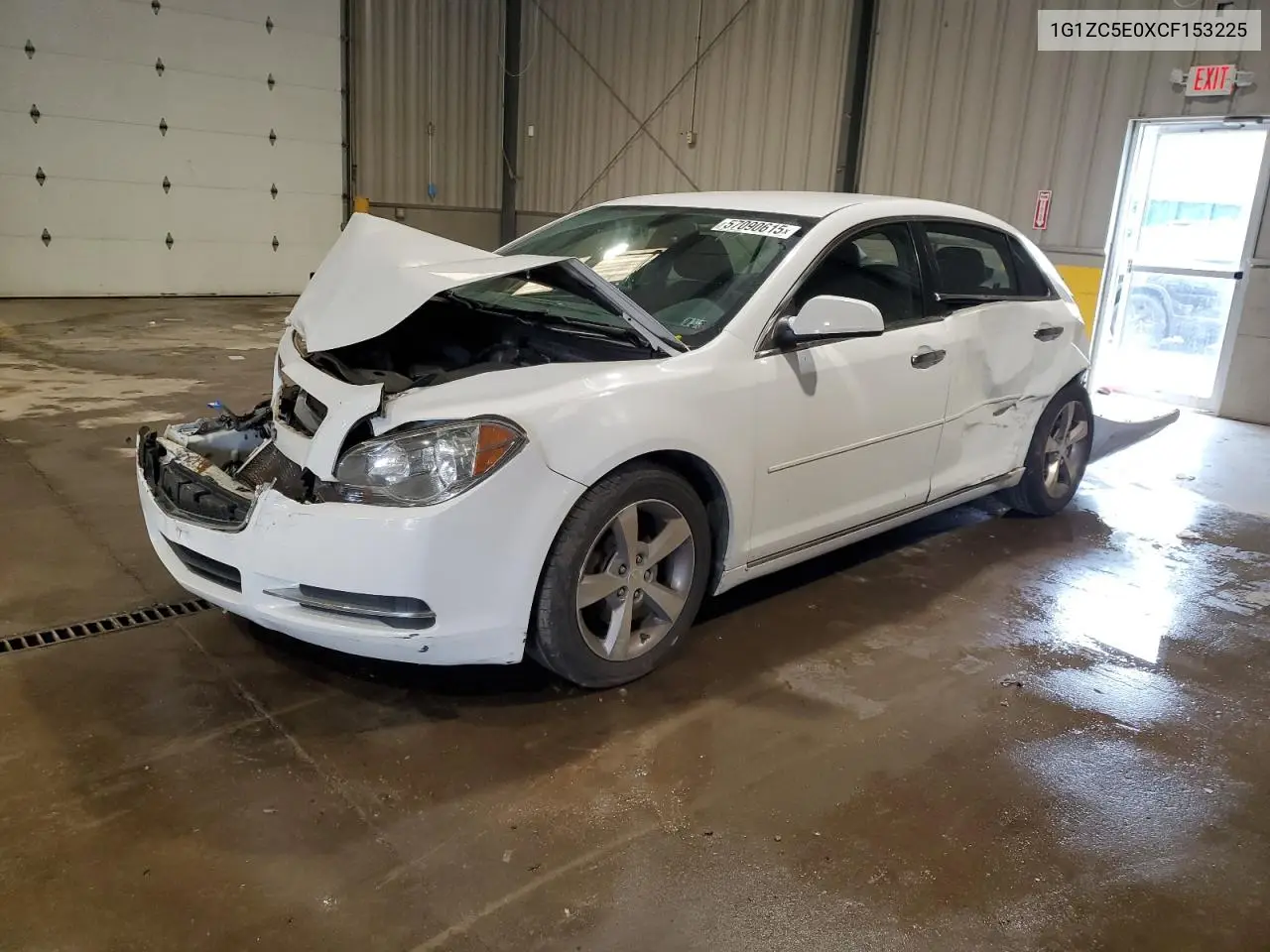 2012 Chevrolet Malibu 1Lt VIN: 1G1ZC5E0XCF153225 Lot: 57090615