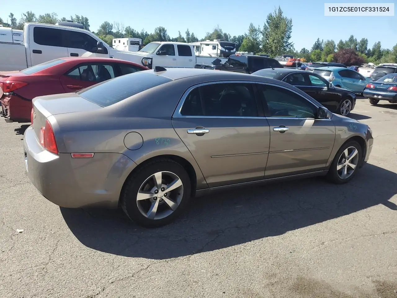 2012 Chevrolet Malibu 1Lt VIN: 1G1ZC5E01CF331524 Lot: 62743525