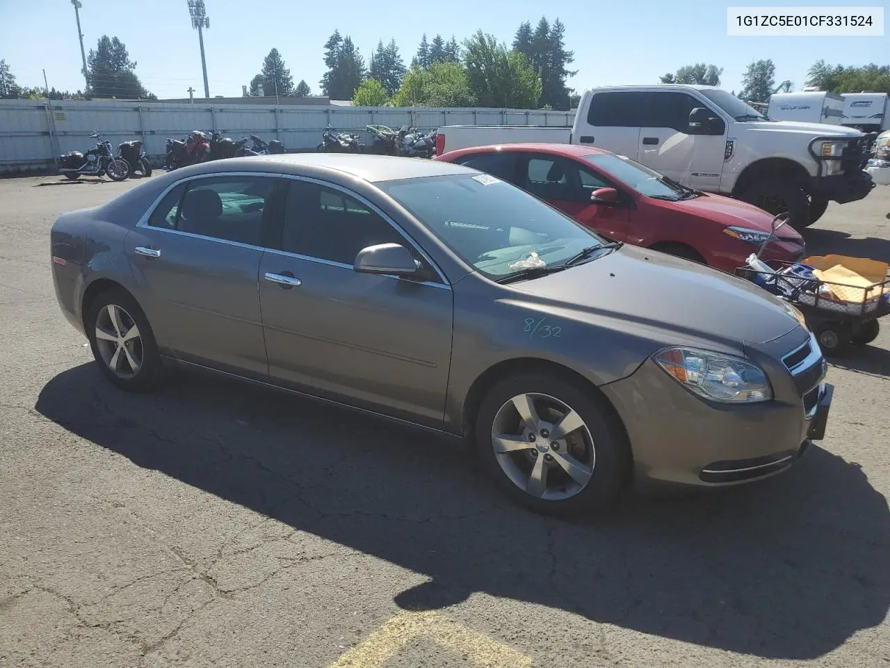 2012 Chevrolet Malibu 1Lt VIN: 1G1ZC5E01CF331524 Lot: 62743525