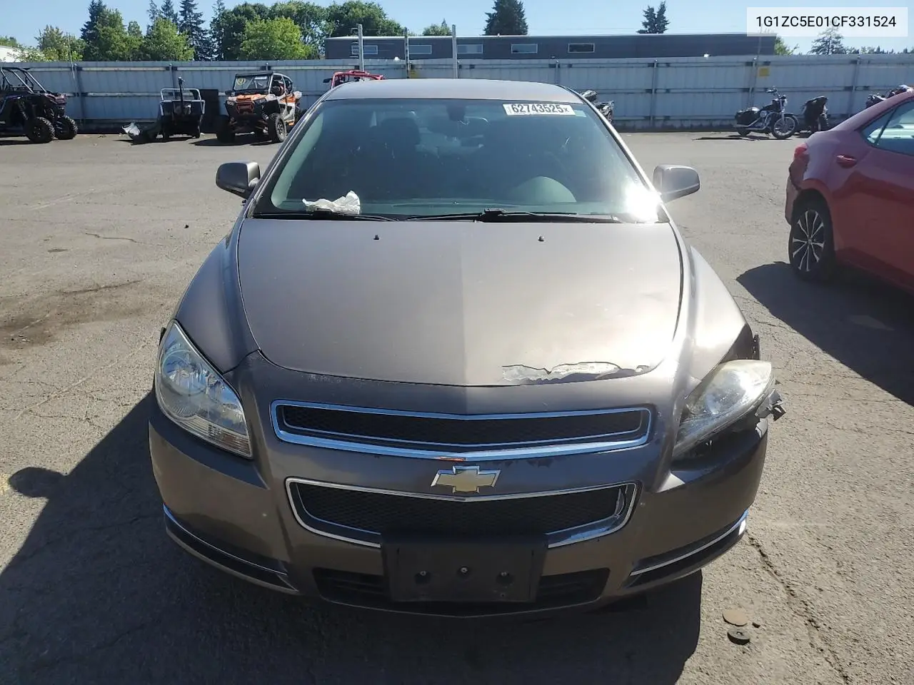 2012 Chevrolet Malibu 1Lt VIN: 1G1ZC5E01CF331524 Lot: 62743525