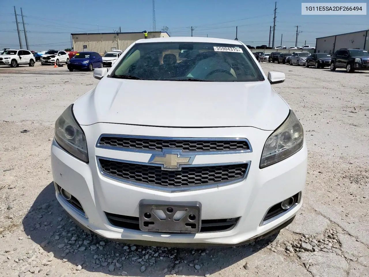 2013 Chevrolet Malibu 2Lt VIN: 1G11E5SA2DF266494 Lot: 55904315