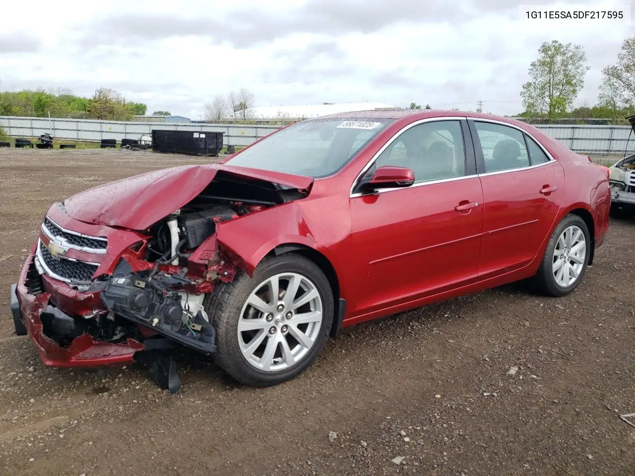 2013 Chevrolet Malibu 2Lt VIN: 1G11E5SA5DF217595 Lot: 56871025