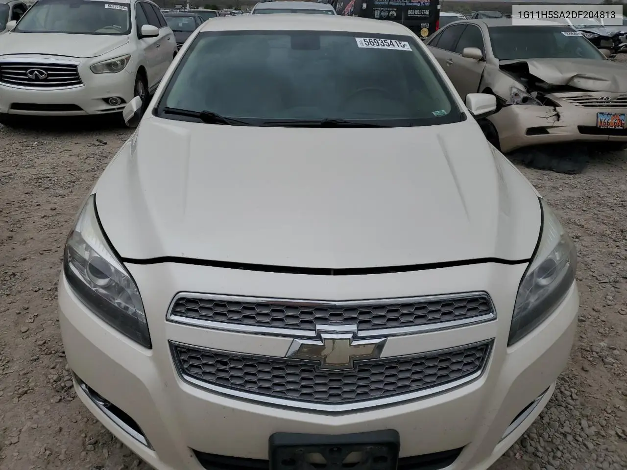 2013 Chevrolet Malibu Ltz VIN: 1G11H5SA2DF204813 Lot: 56935415