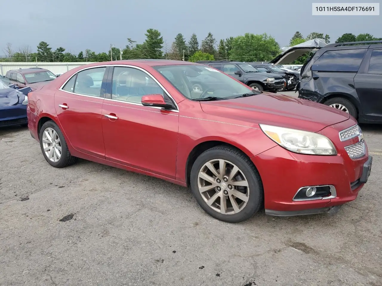 2013 Chevrolet Malibu Ltz VIN: 1G11H5SA4DF176691 Lot: 60695675