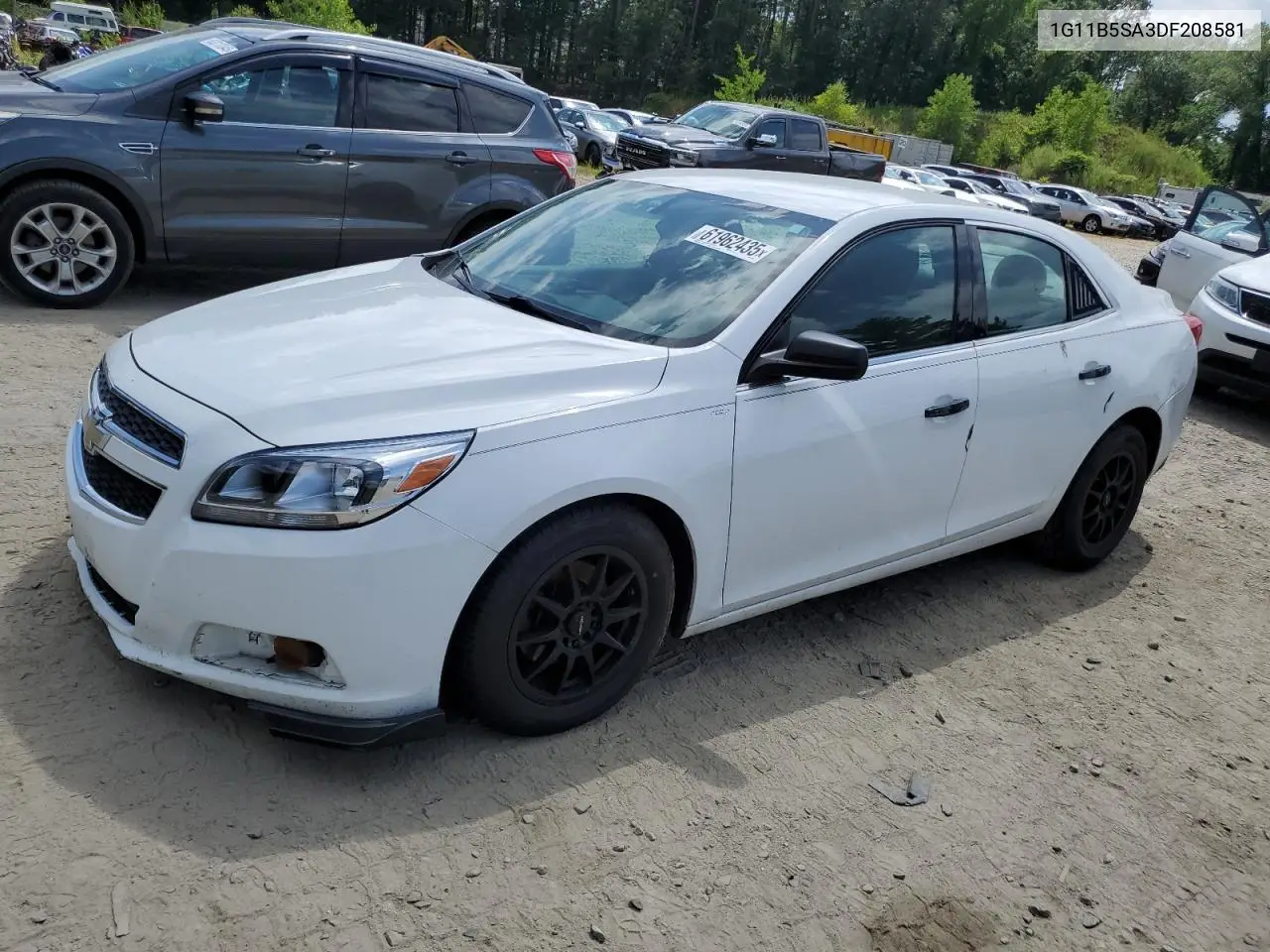 2013 Chevrolet Malibu Ls VIN: 1G11B5SA3DF208581 Lot: 61962435