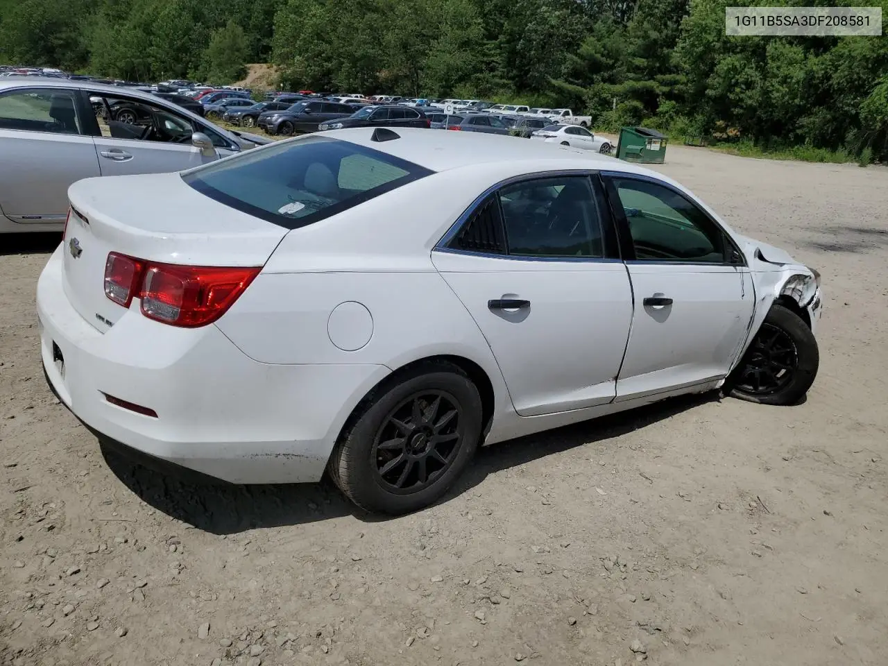 2013 Chevrolet Malibu Ls VIN: 1G11B5SA3DF208581 Lot: 61962435