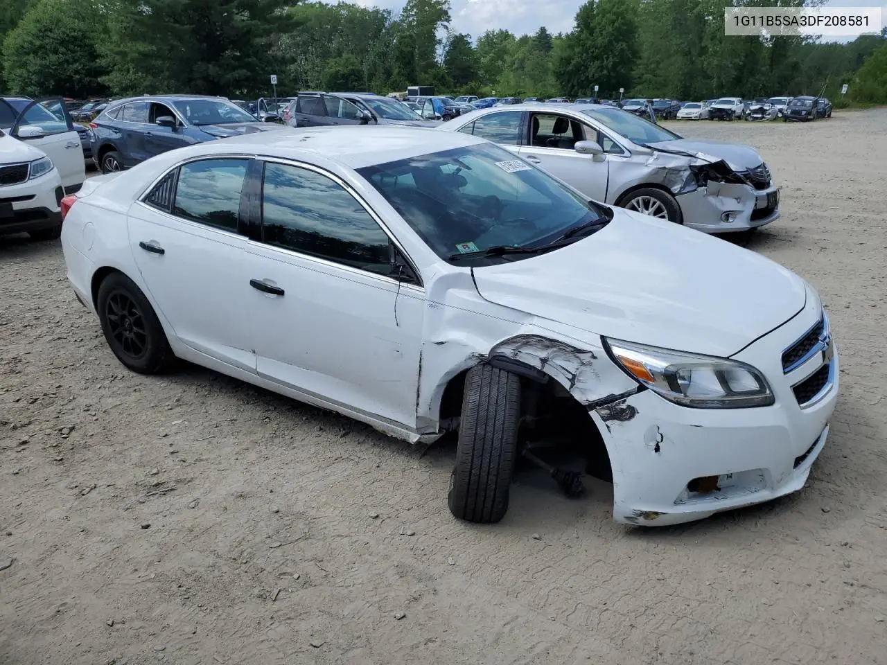 2013 Chevrolet Malibu Ls VIN: 1G11B5SA3DF208581 Lot: 61962435