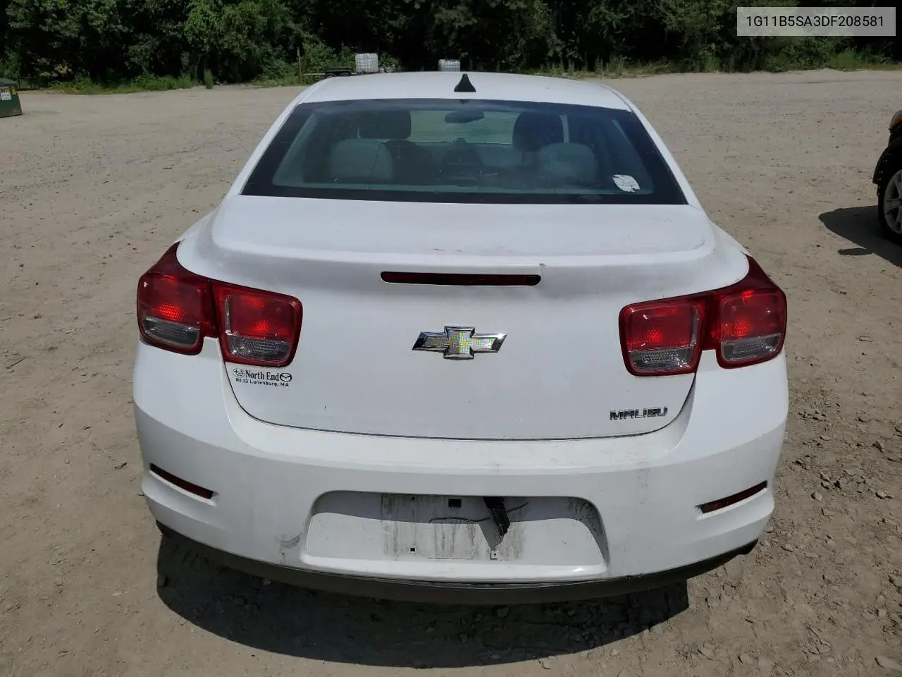 2013 Chevrolet Malibu Ls VIN: 1G11B5SA3DF208581 Lot: 61962435