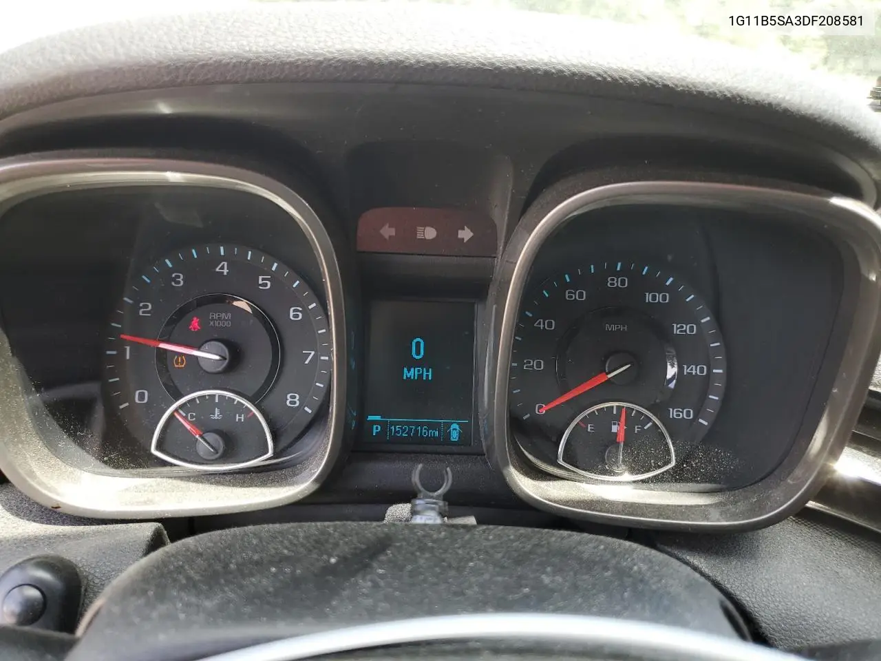 2013 Chevrolet Malibu Ls VIN: 1G11B5SA3DF208581 Lot: 61962435