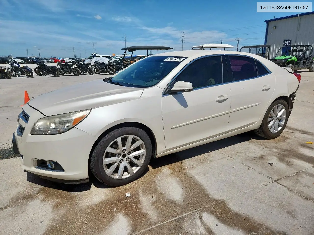 2013 Chevrolet Malibu 2Lt VIN: 1G11E5SA6DF181657 Lot: 61963425