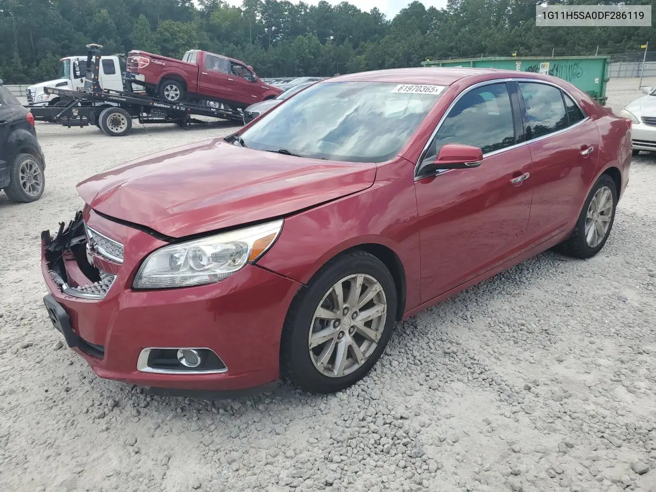 2013 Chevrolet Malibu Ltz VIN: 1G11H5SA0DF286119 Lot: 61970365