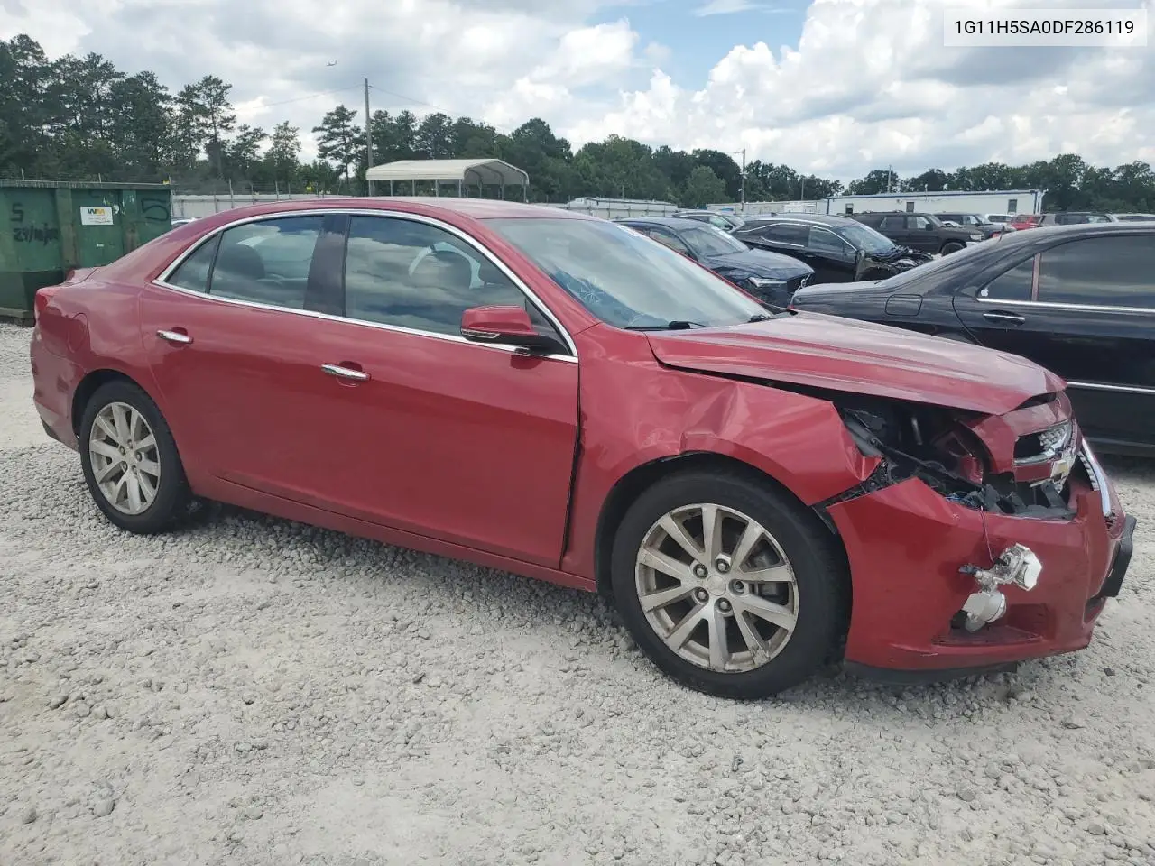 2013 Chevrolet Malibu Ltz VIN: 1G11H5SA0DF286119 Lot: 61970365