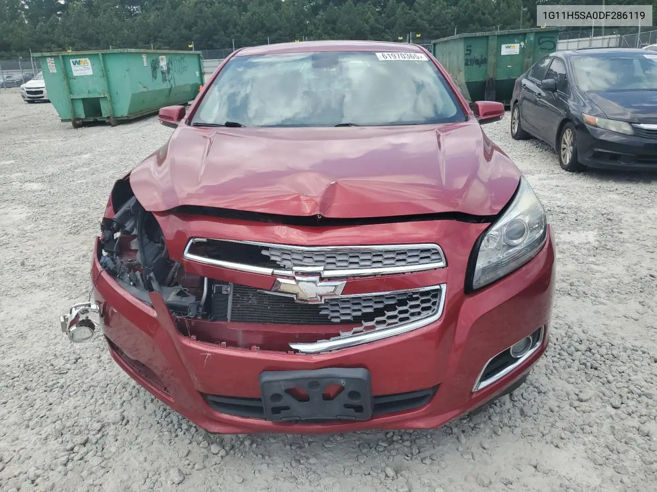 2013 Chevrolet Malibu Ltz VIN: 1G11H5SA0DF286119 Lot: 61970365